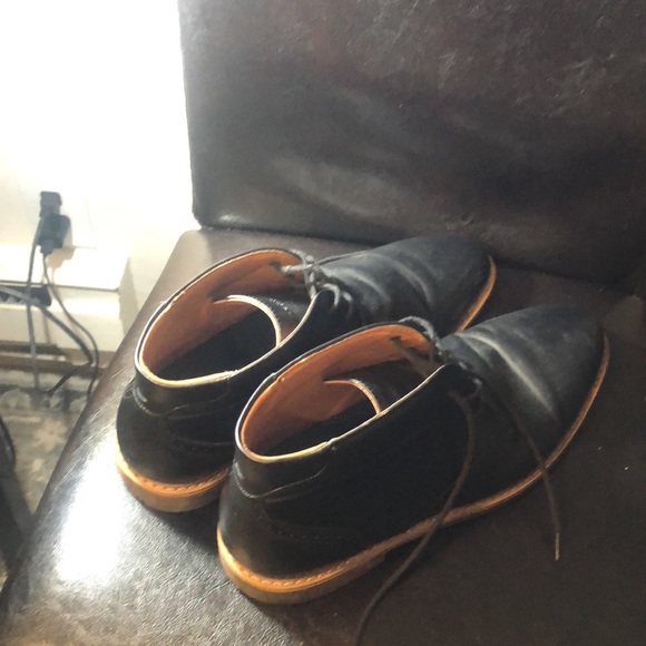 Nunn Bush Hawley Men's Wide Dual Comfort Black Lace Up Chukka Boots Size 12M - Picture 14 of 16